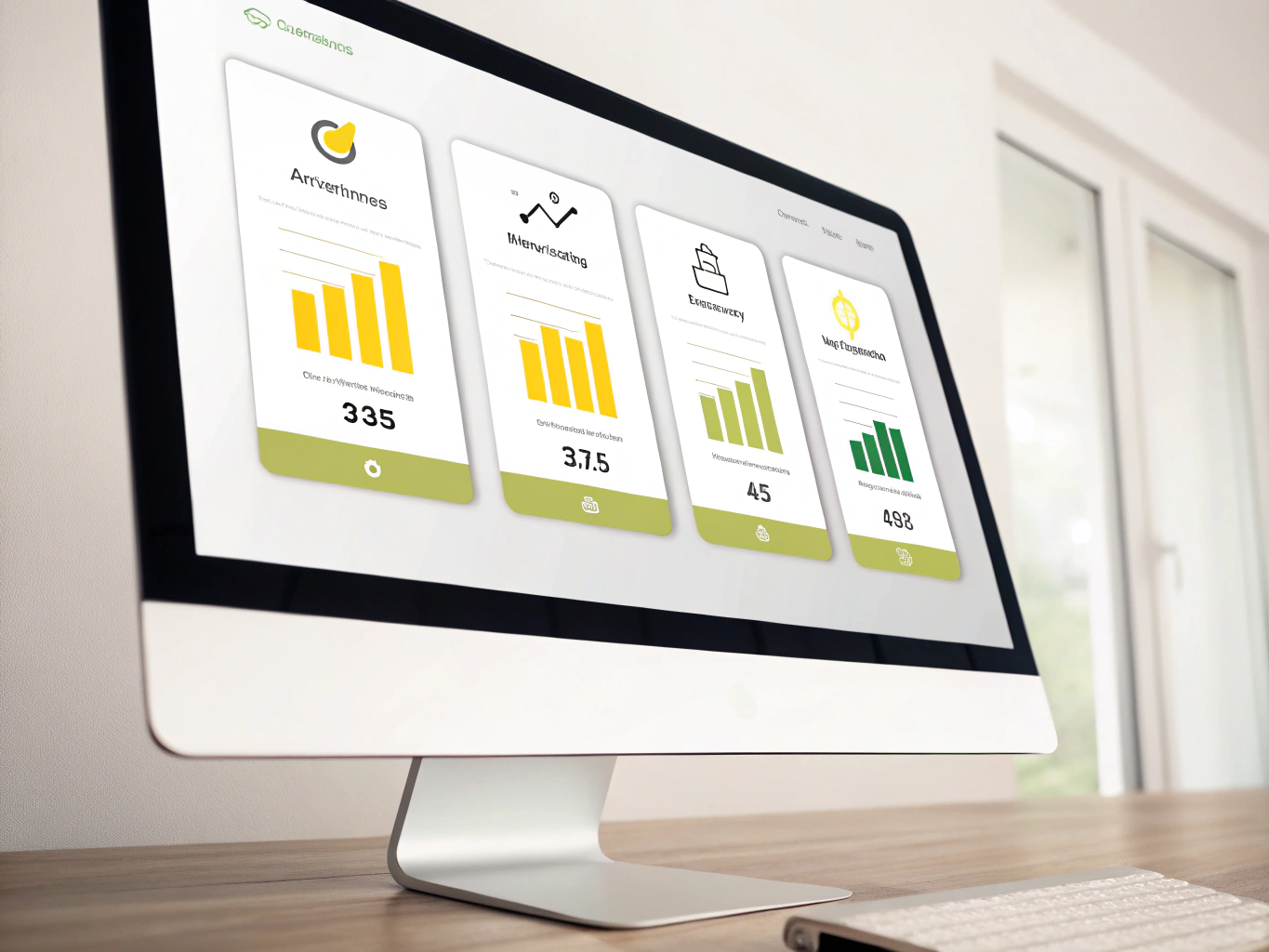 Financial blog mission illustration